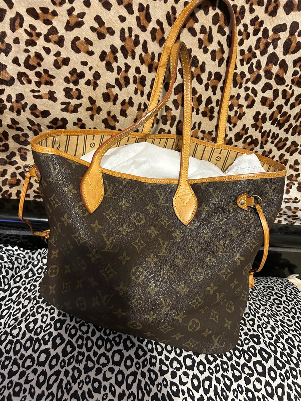 Tote with Vachetta Trim